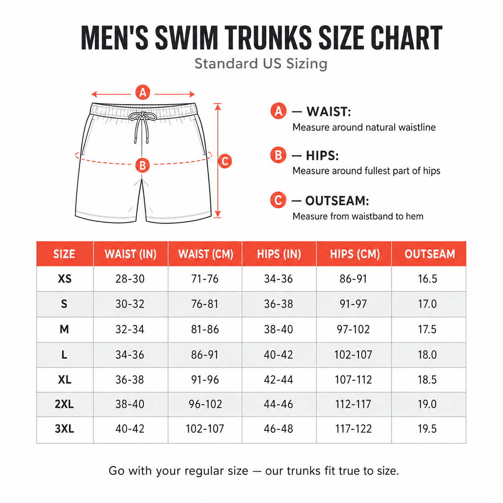 Peach Kisser™ Swim Trunks